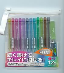 uni ish color mechanical pencils